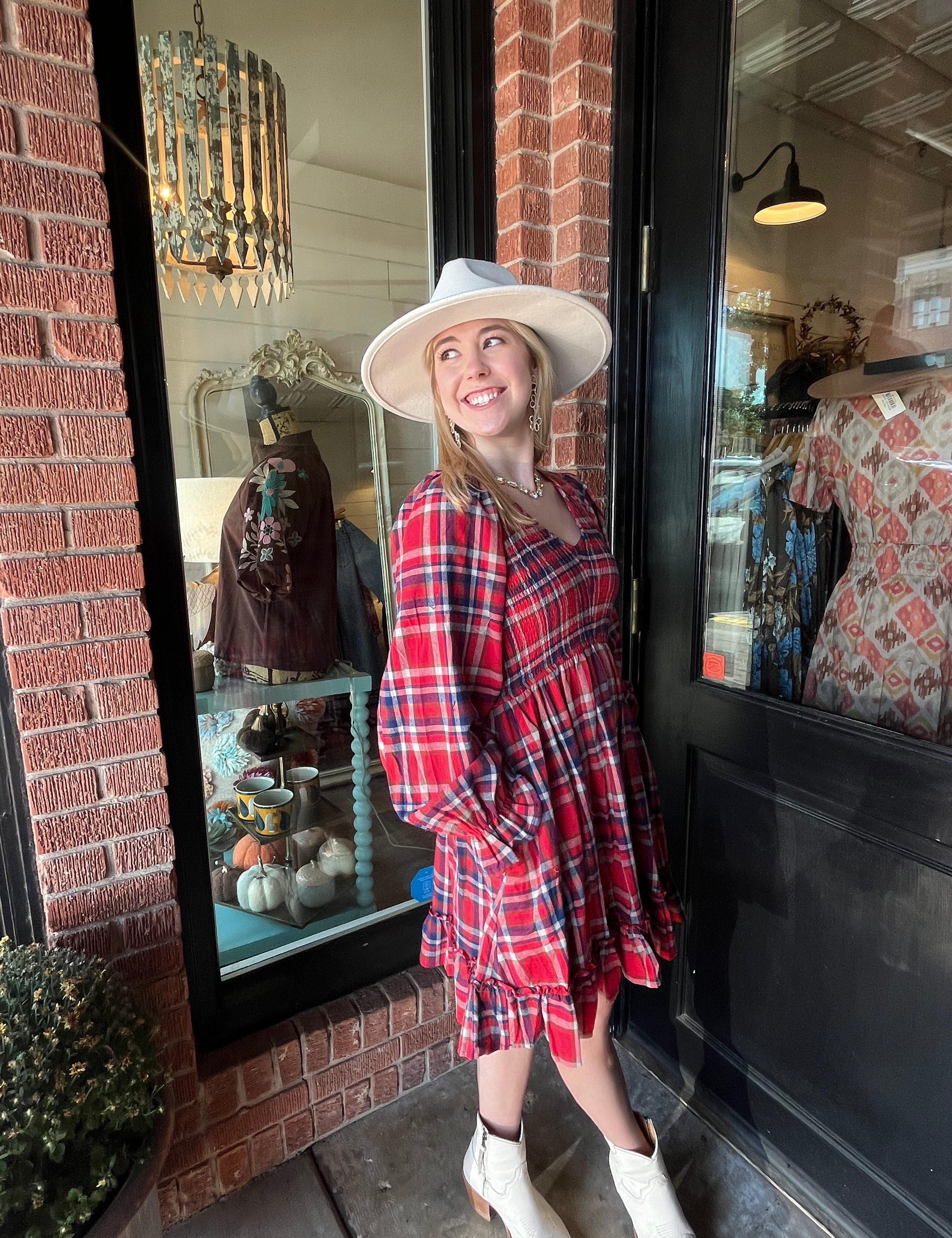 Lilly Plaid Dress