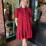 Ayla Plaid Dress