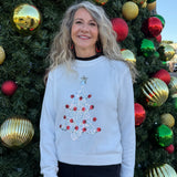 Christmas Tree Glitter Sweater