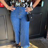 Annie High Rise Crop Jean