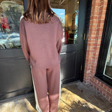 Mariah Contrast Knit Pants