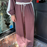 Mariah Contrast Knit Pants