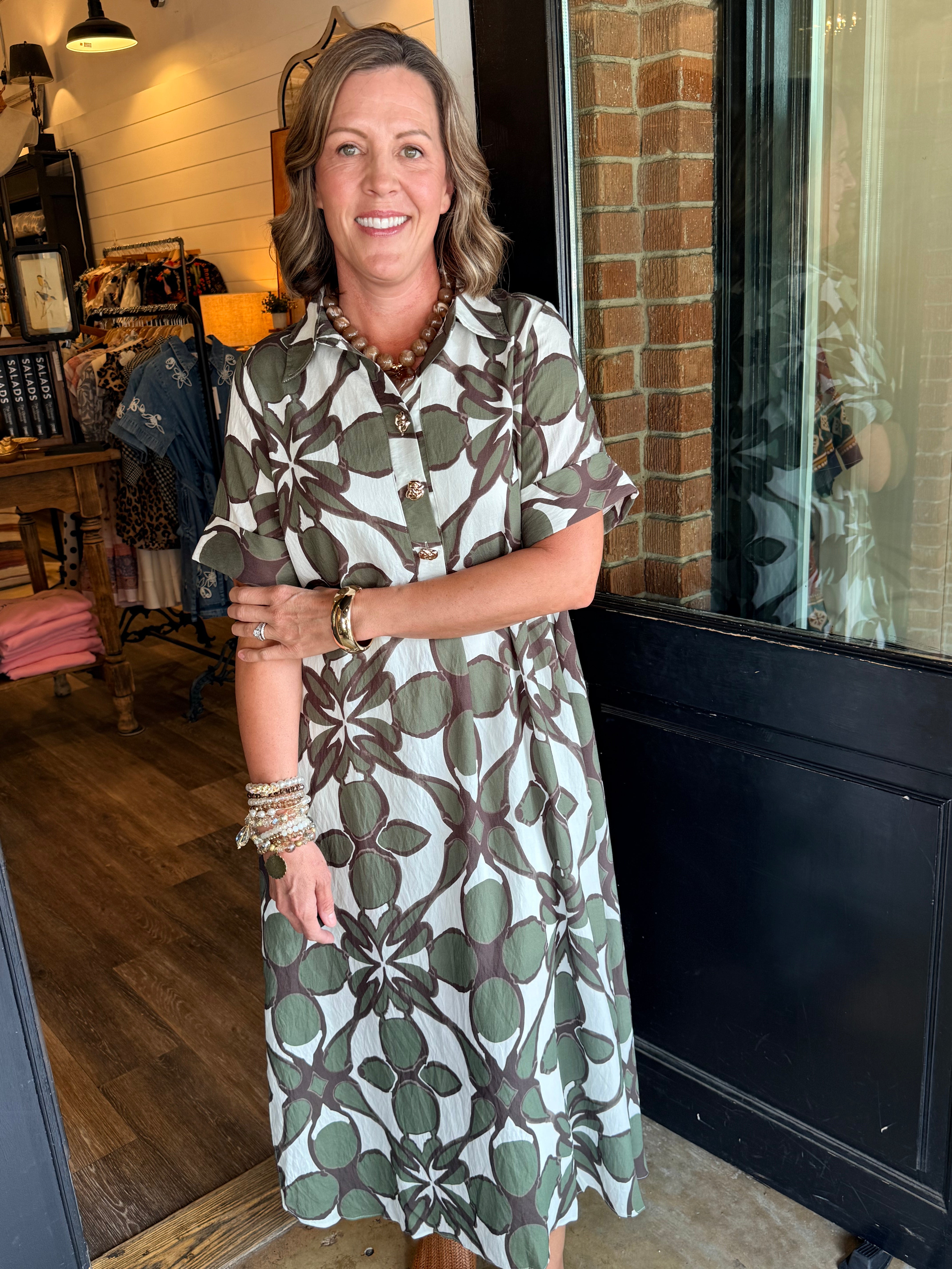 Sallie Shirt Dress