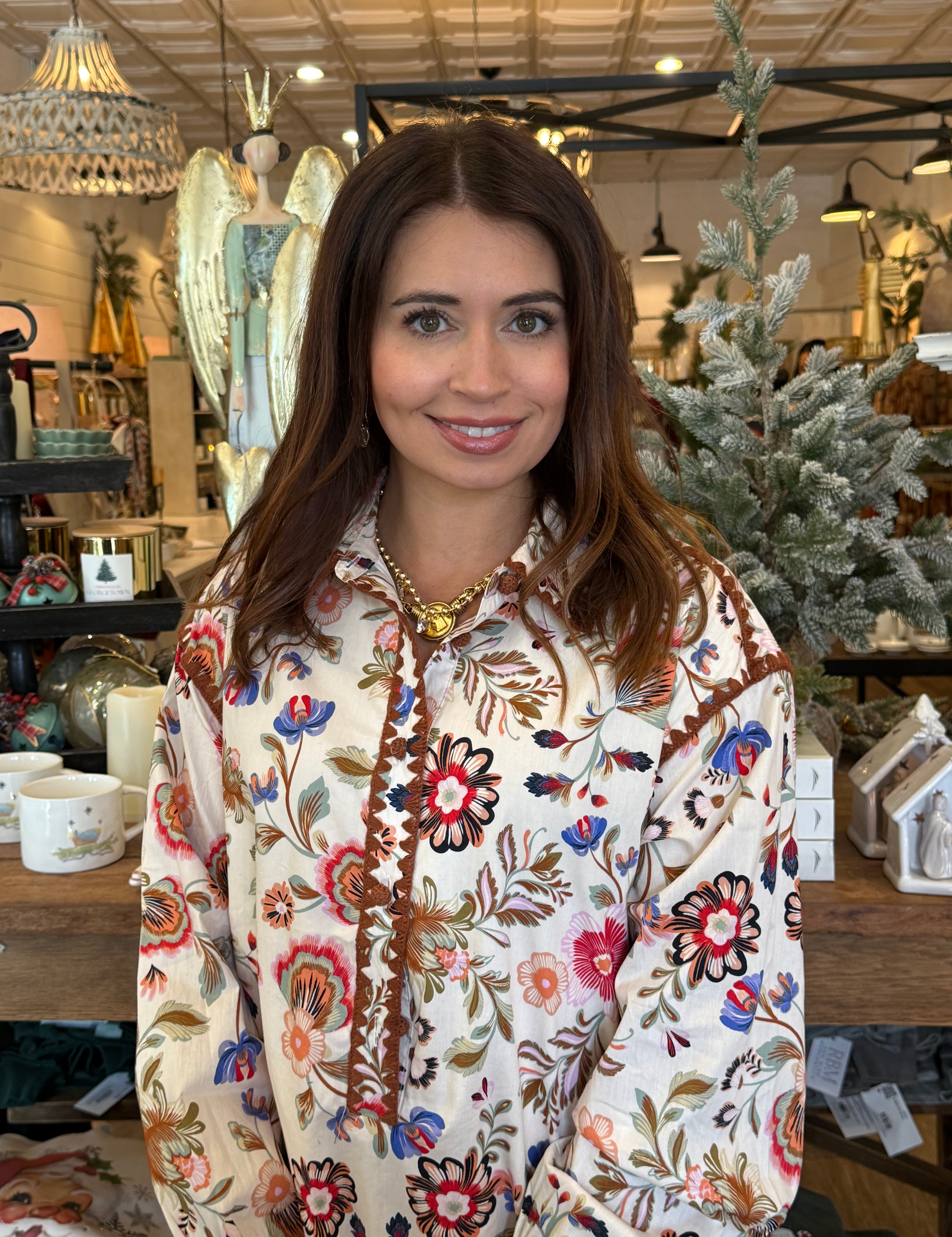 Lisa Floral Mini Dress