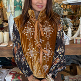 Penelope Velvet Vest