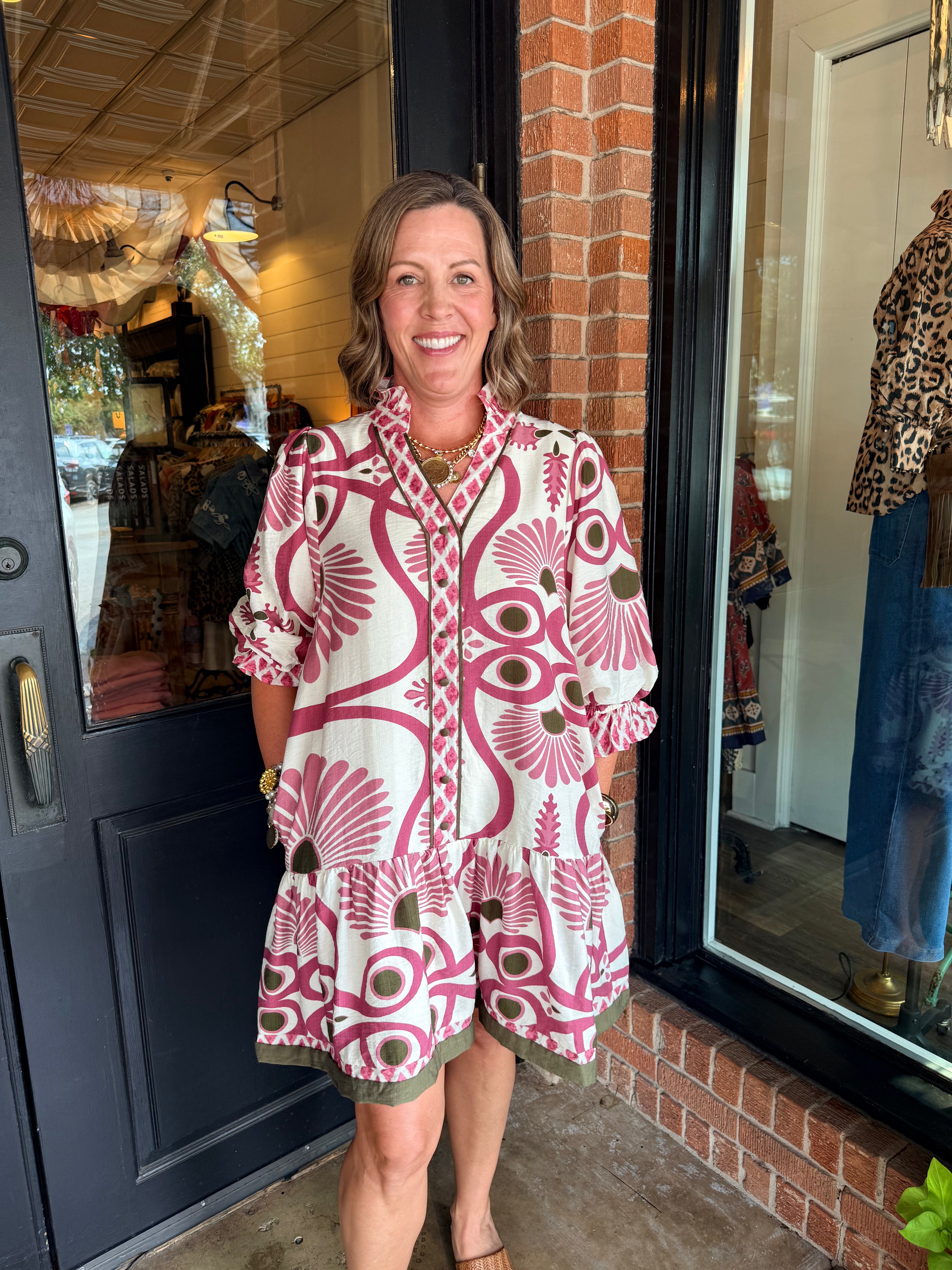 Rowan Babydoll Dress