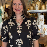 Allira Floral Tiered Dress