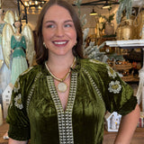 Anastasia Velvet Dress