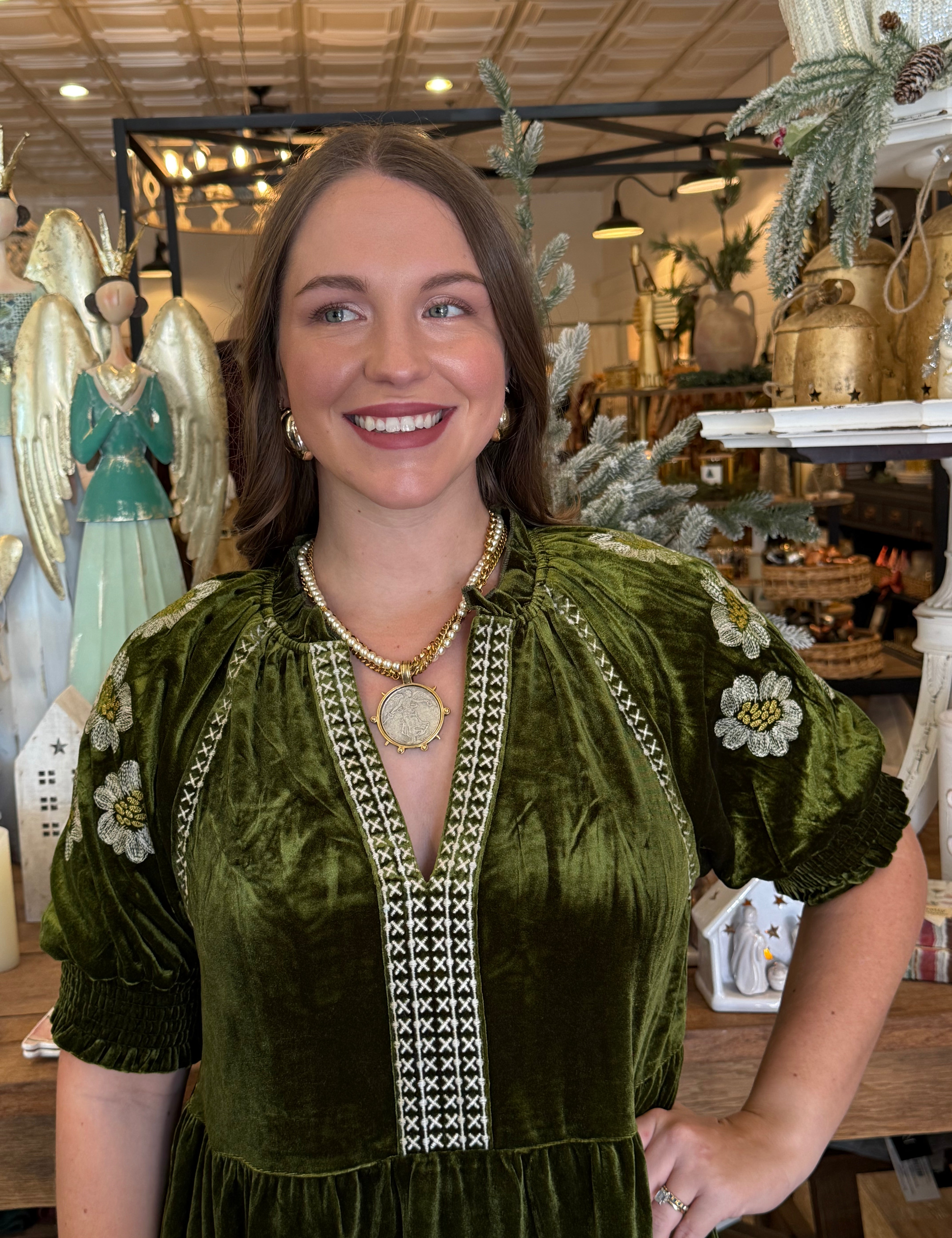 Anastasia Velvet Dress