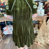 Anastasia Velvet Dress