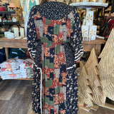 Teresa Mixed Patchwork Dress