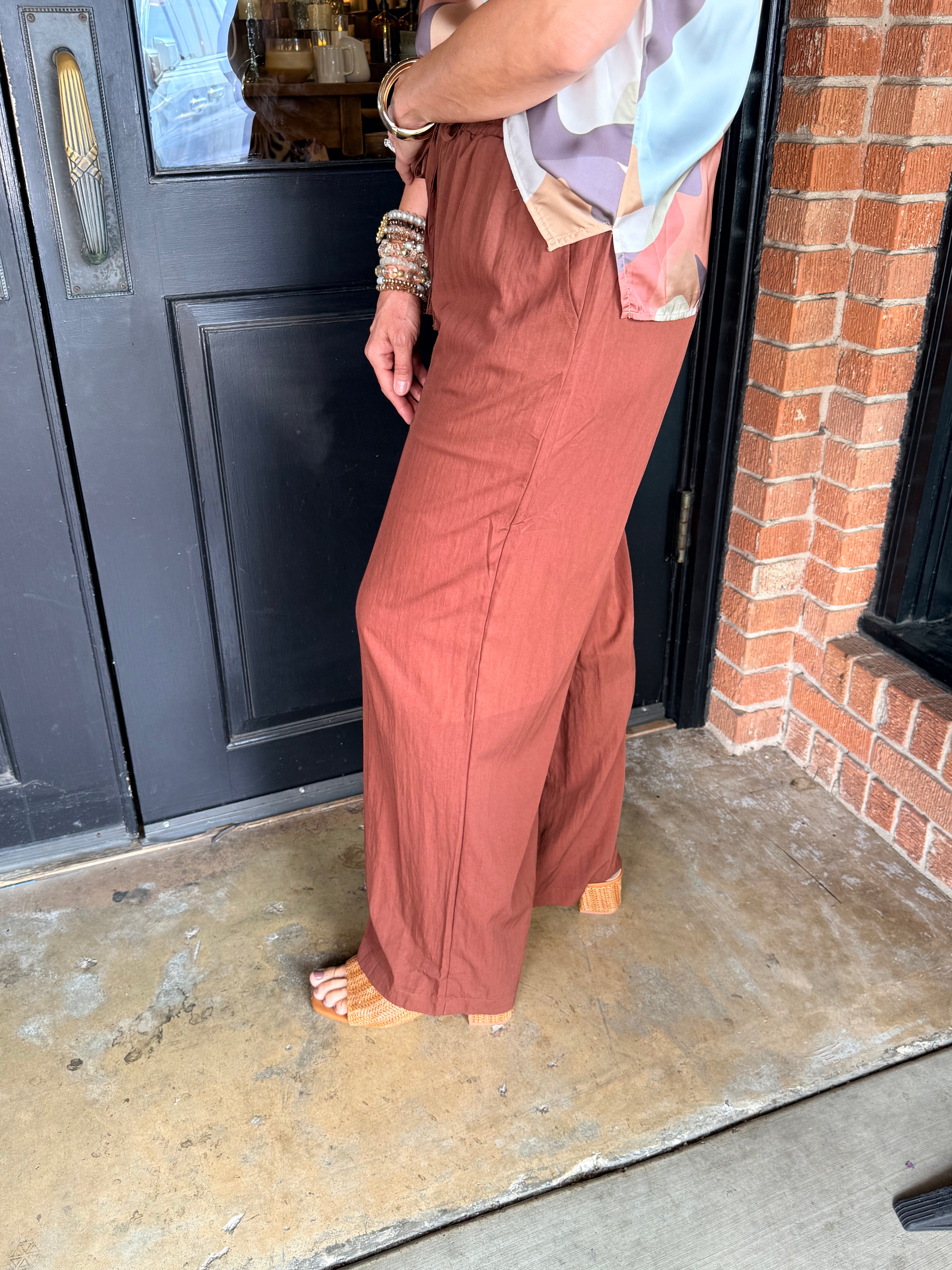 Wren Elastic Waist Pants