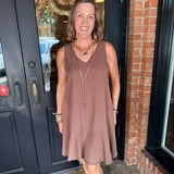 Nicolette Tencel Mini Dress