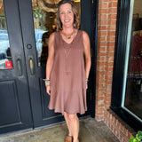Nicolette Tencel Mini Dress