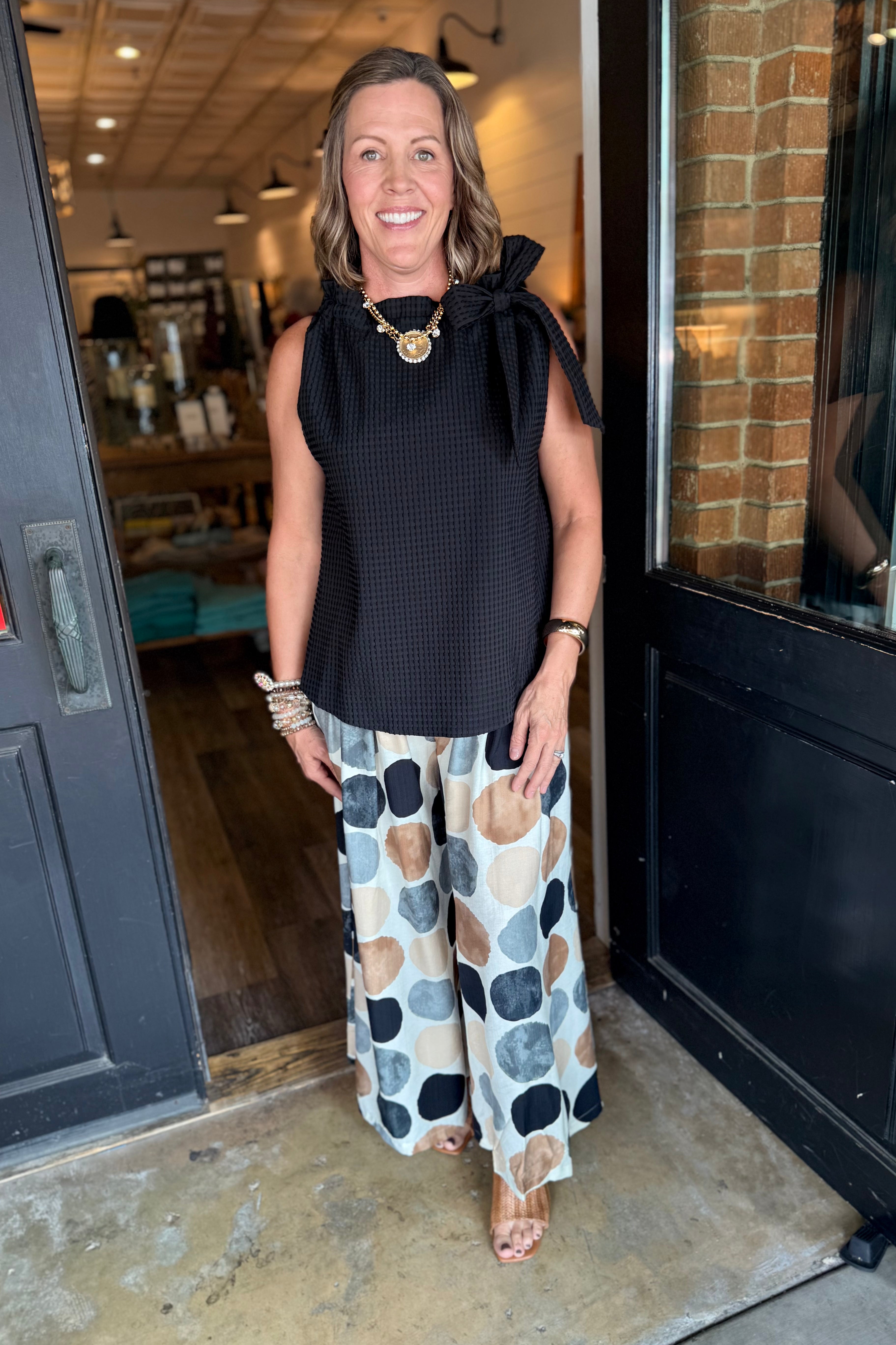 Tillie Dot Print Pants