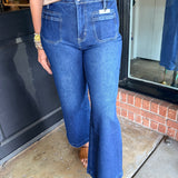 Lory High Rise Wide Leg Jeans