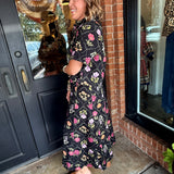 Mimi Floral Top & Midi Skirt Set