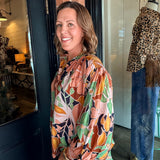 Suzie Floral Oversized Top