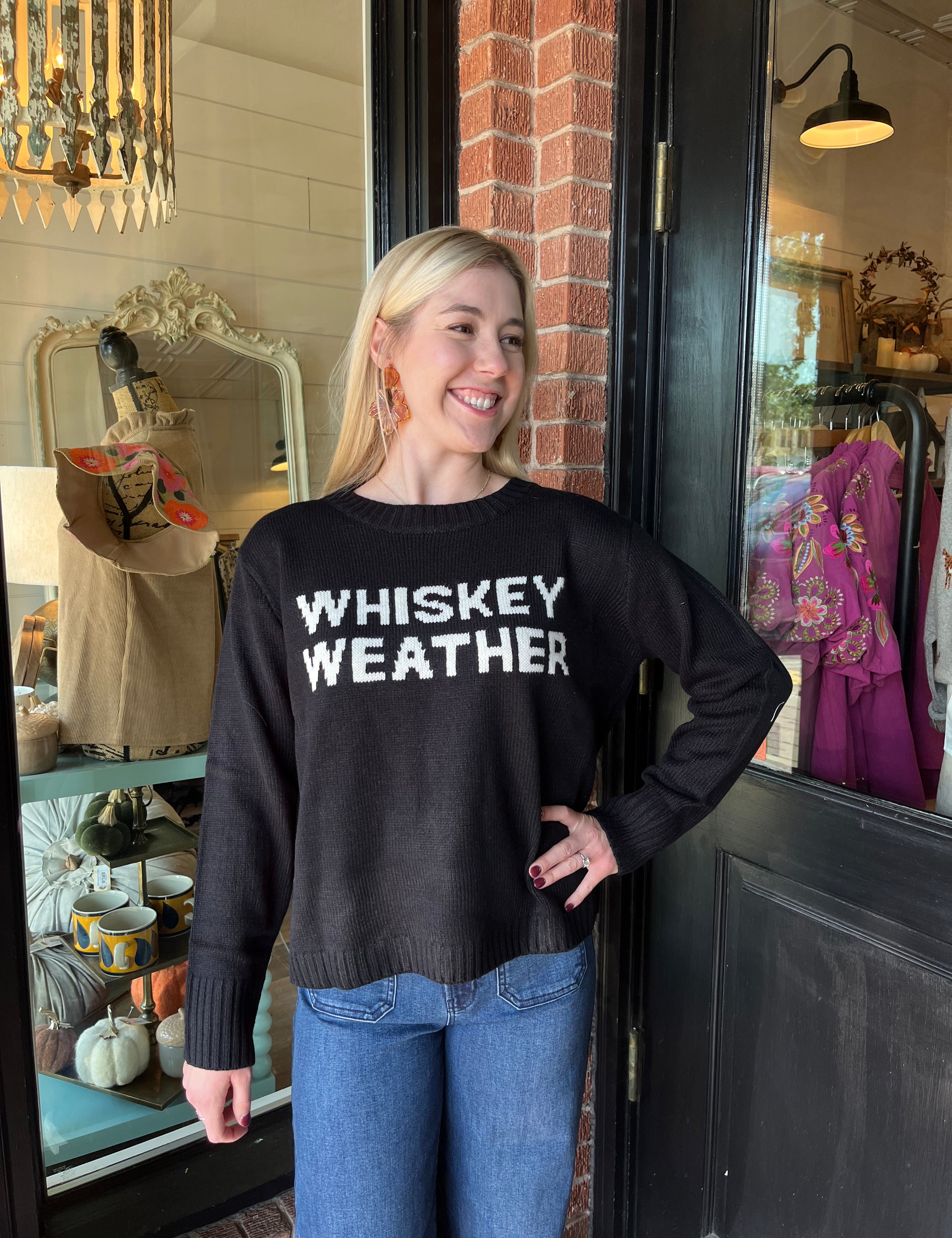 Whiskey Weather Sweater