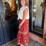Greta Bow Tie Button Down Top