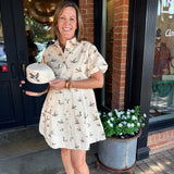 Joan Duck Mini Dress