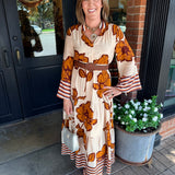 Jessica Floral Midi Dress