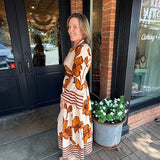 Jessica Floral Midi Dress