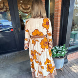 Jessica Floral Midi Dress