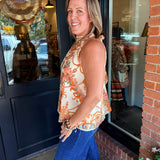 Olivia Floral Halter Top