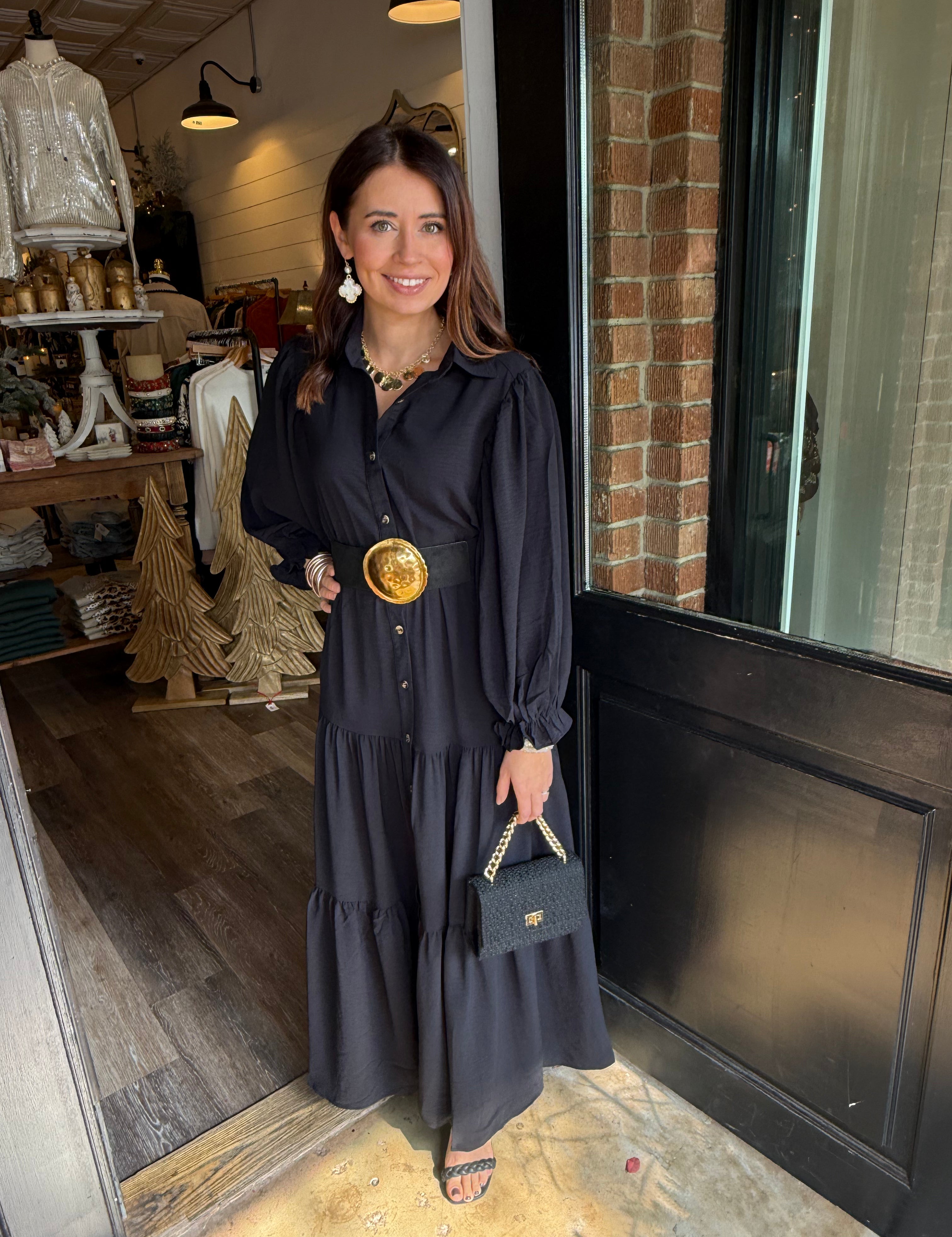 Jennifer Button Down Maxi