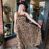 Delaney Leopard Dress