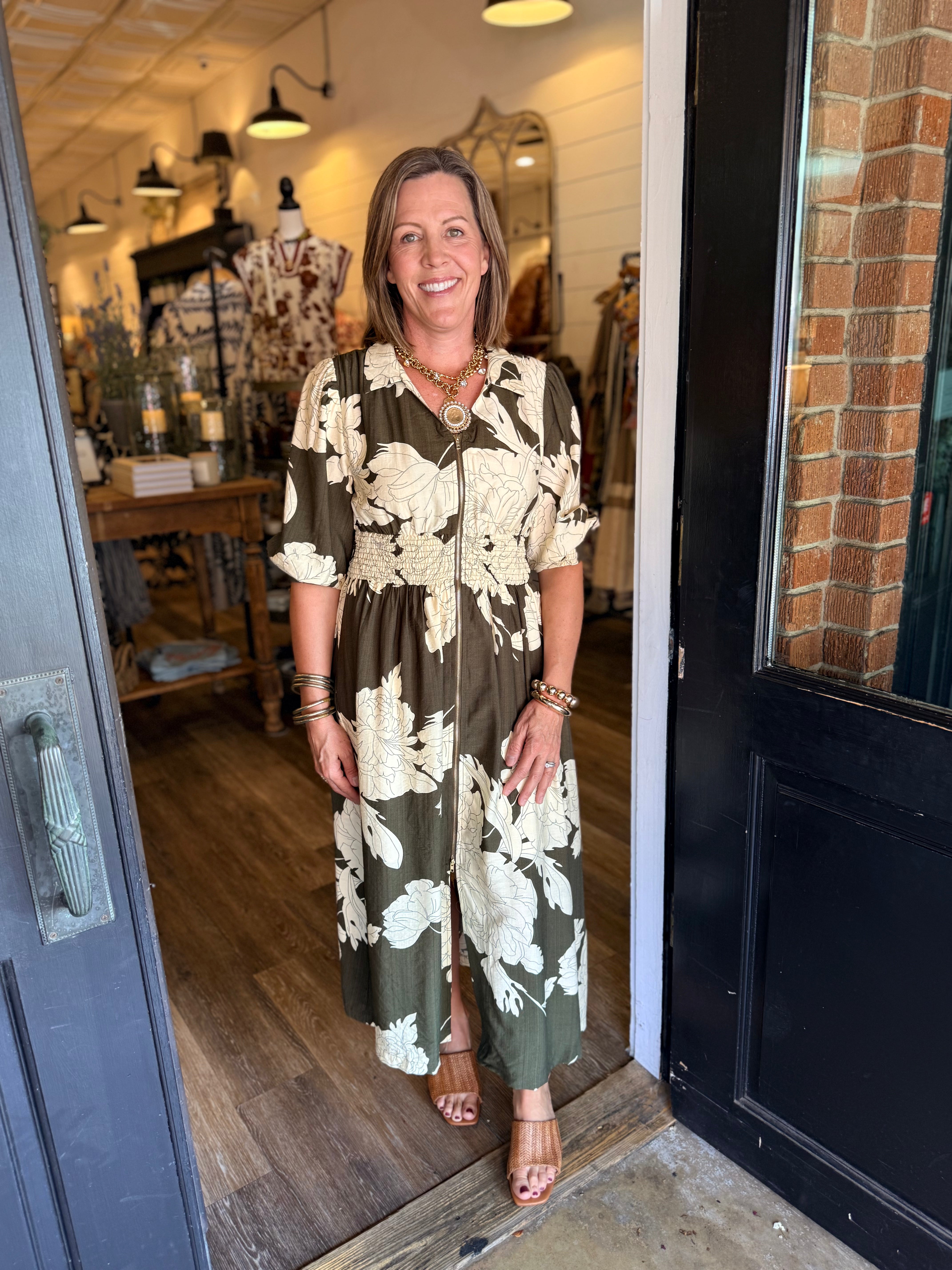 Sienna Floral Smocked Dress