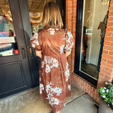 Nancy Floral Midi Dress