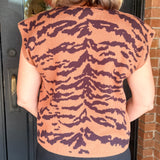 Gidget Animal Print Knit Top