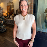 Josie Sleeveless Knit Top