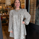 Lucinda Animal Print Dress