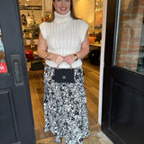 Lindy Floral Midi Skirt