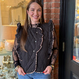 Lacey Quilted Vest