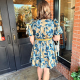 Piper Floral Belted Mini Dress