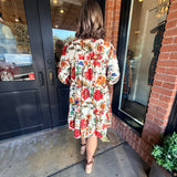 Ginger Floral Mini Dress