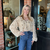 Charlotte Sequin Sweater