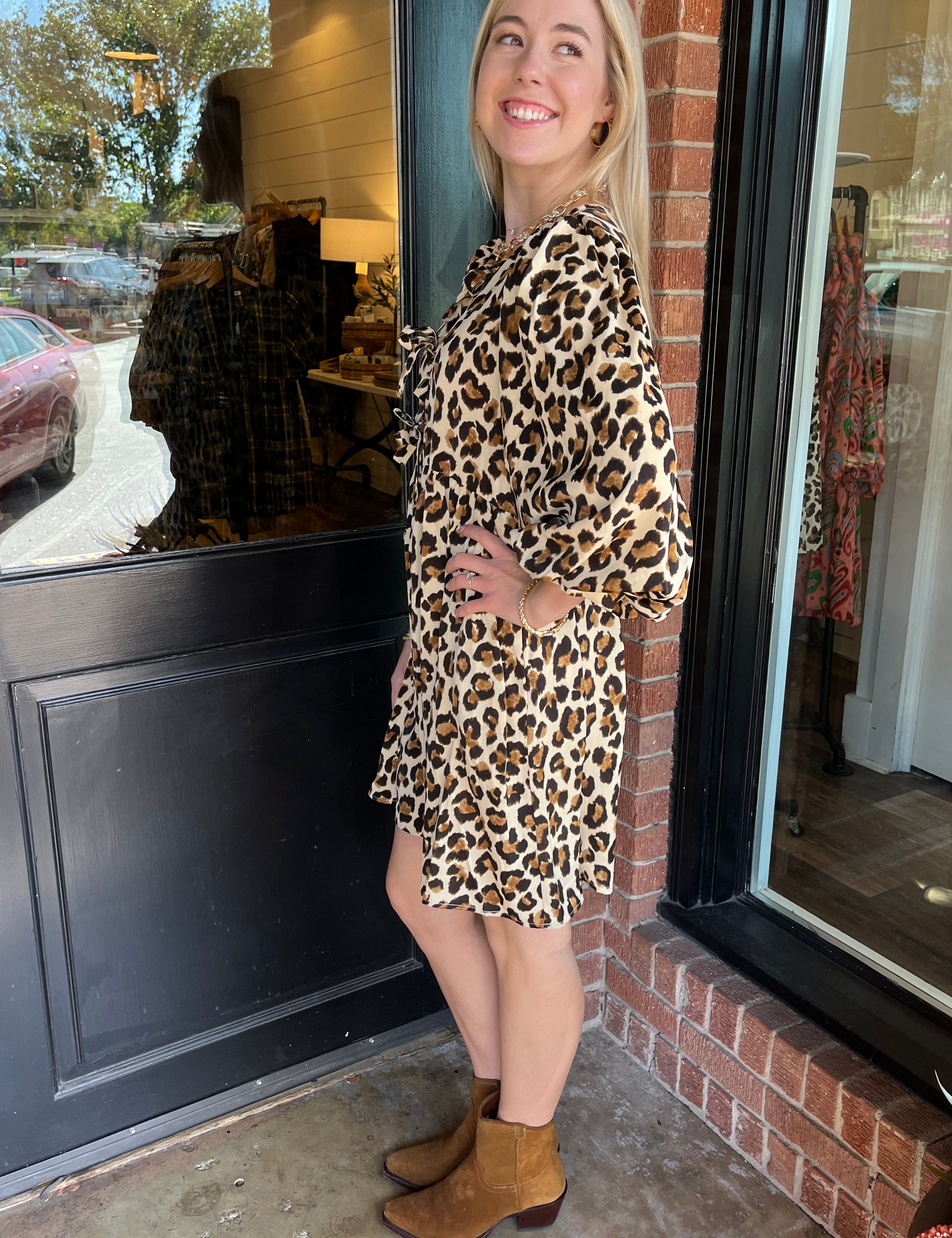 Britney Cheetah dress