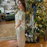 Gracie Sequin Fringe Skirt