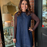 Katelyn Denim Sleeveless Dress