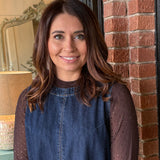 Katelyn Denim Sleeveless Dress