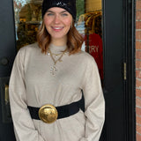 Rosalie Knit Sweater Dress