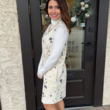 Palmer Embroidered Shift Dress