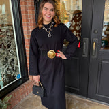 Rosalie Knit Sweater Dress