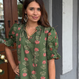 Molly Floral Smocked Mini Dress