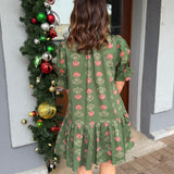 Molly Floral Smocked Mini Dress